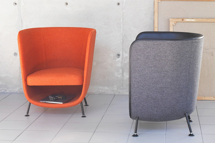 pocket chair mueble de diseño con espacio para que el gato pueda dormir